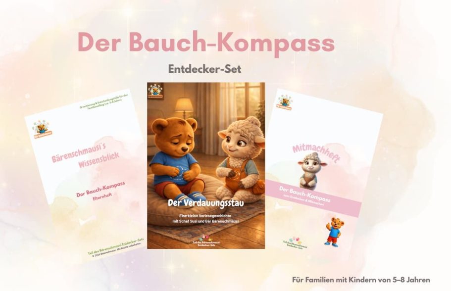 Bauch-Kompass Entdecker-Set für Kinder 5–8 Jahre – Körpersignale und Bauchgefühl stärken