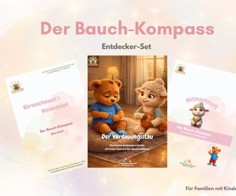 Entdecker-Set Entdecker-Set Bauch-Kompass von Bärenschmausi – Lernkit zu Körpersignalen und Bauchgefühl für Kinder