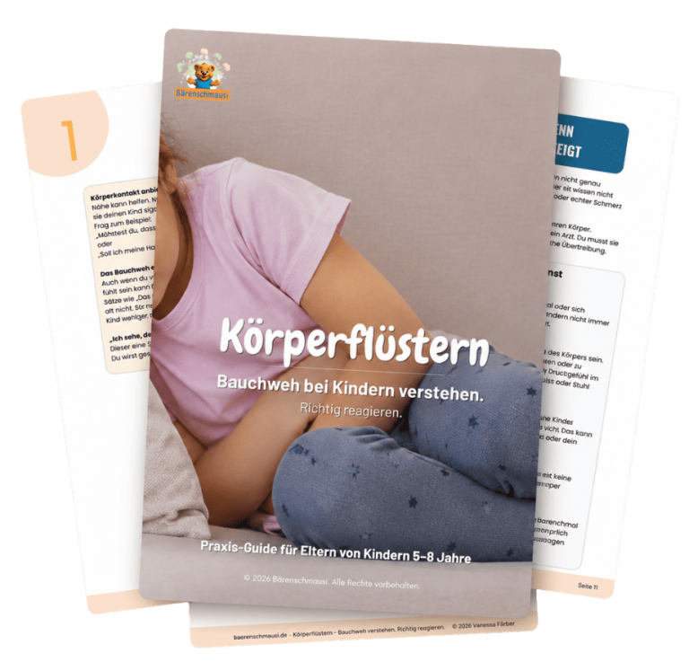 Körperflüstern Bauchweh – PDF-Guide für Eltern Körperflüstern Bauchweh Praxis-Guide – Bauchschmerzen bei Kindern verstehen, für Eltern von 5–8-Jährigen