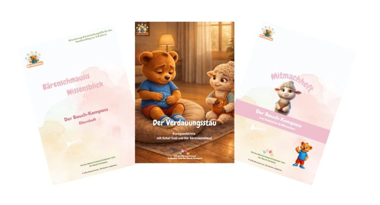 Bauch-Kompass Entdecker-Set für Kinder 5–8 Jahre – Körpersignale und Bauchgefühl stärken Entdecker-Set Bauch-Kompass von Bärenschmausi – Lernkit zu Körpersignalen und Bauchgefühl für Kinder