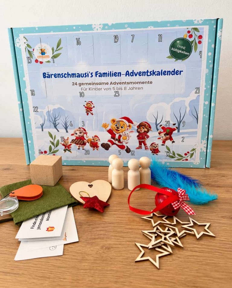 24 Tage gemeinsame Zeit 
im Advent
Ruhige Rituale, Bewegung & 
kleine Entdeckungen
– ohne Schokolade, ohne Spielzeug