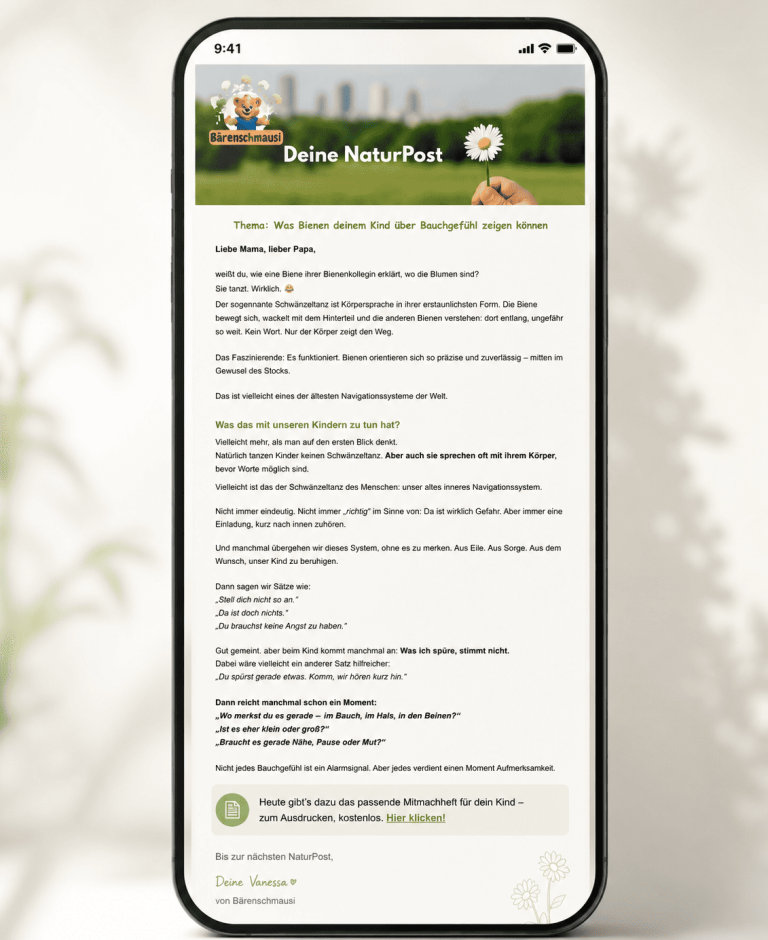 Bärenschmausi NaturPost Newsletter