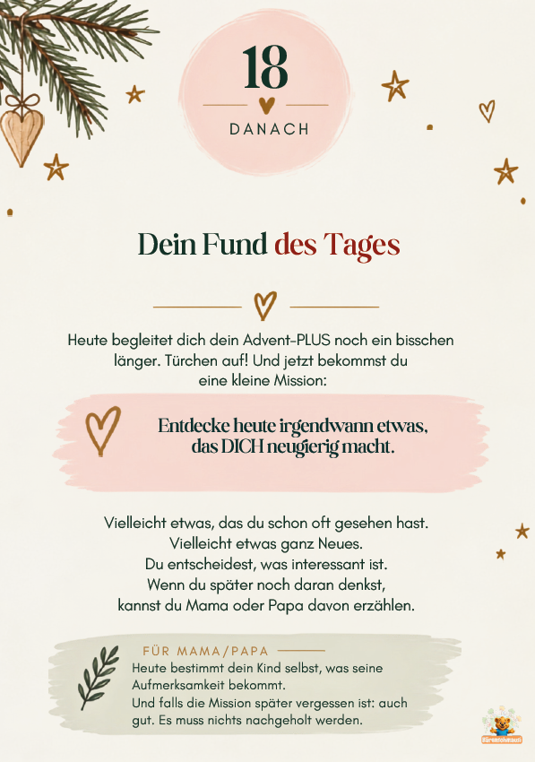Türchen 18 AdventPlus 
